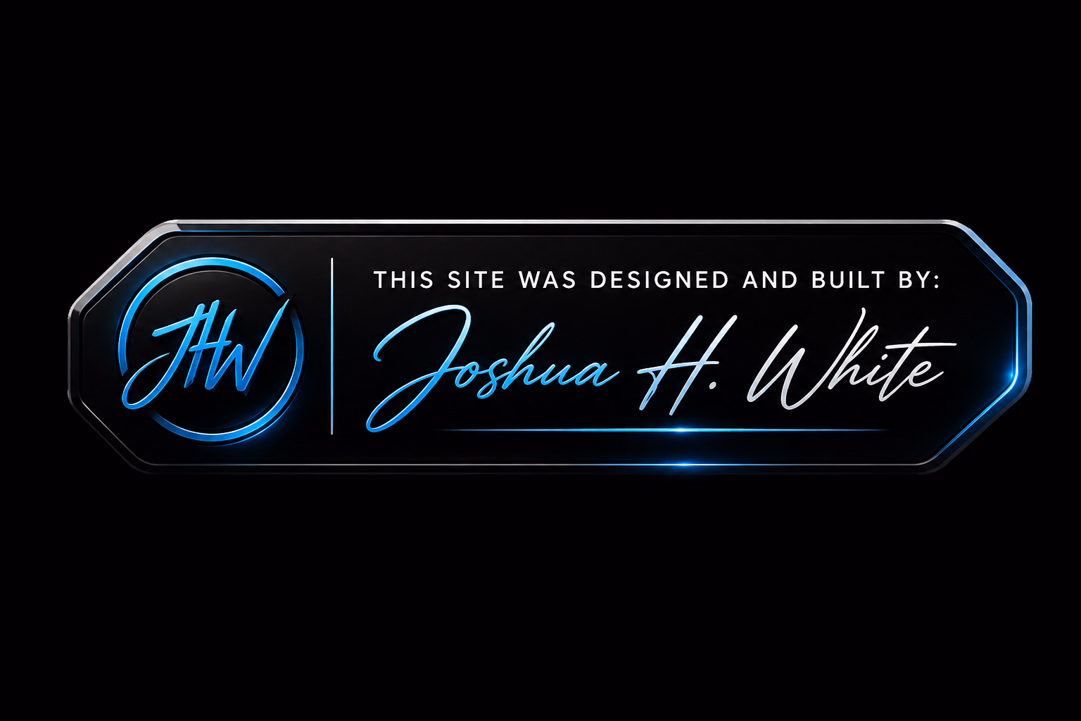 This site was designed and built by Joshua H. White