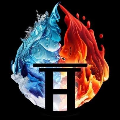 Hugo Fire and Water Restoration fire and water logo mark