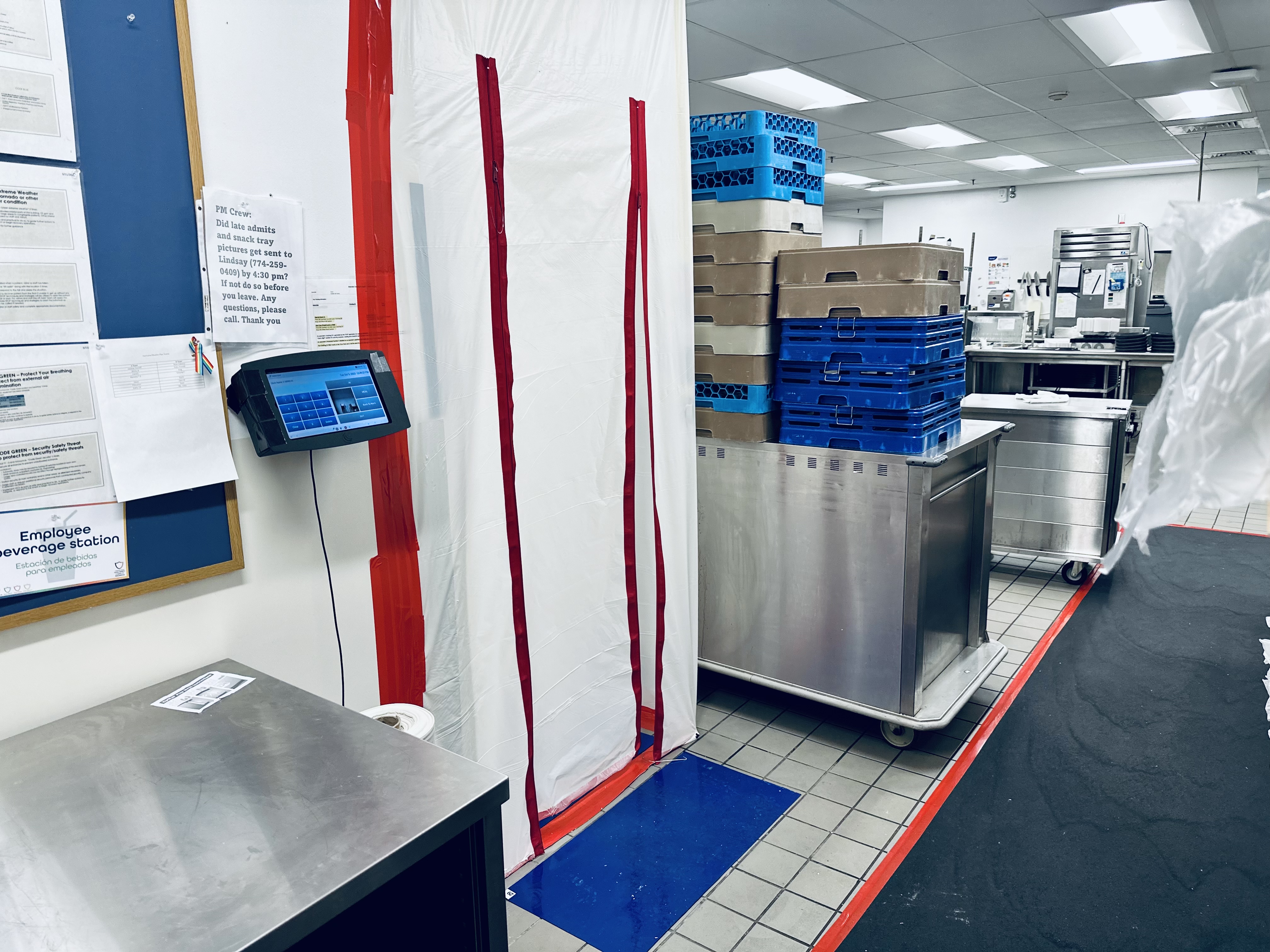 Protective restoration field work shown as context for mold and contamination cleanup.