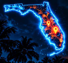 Florida coverage map
