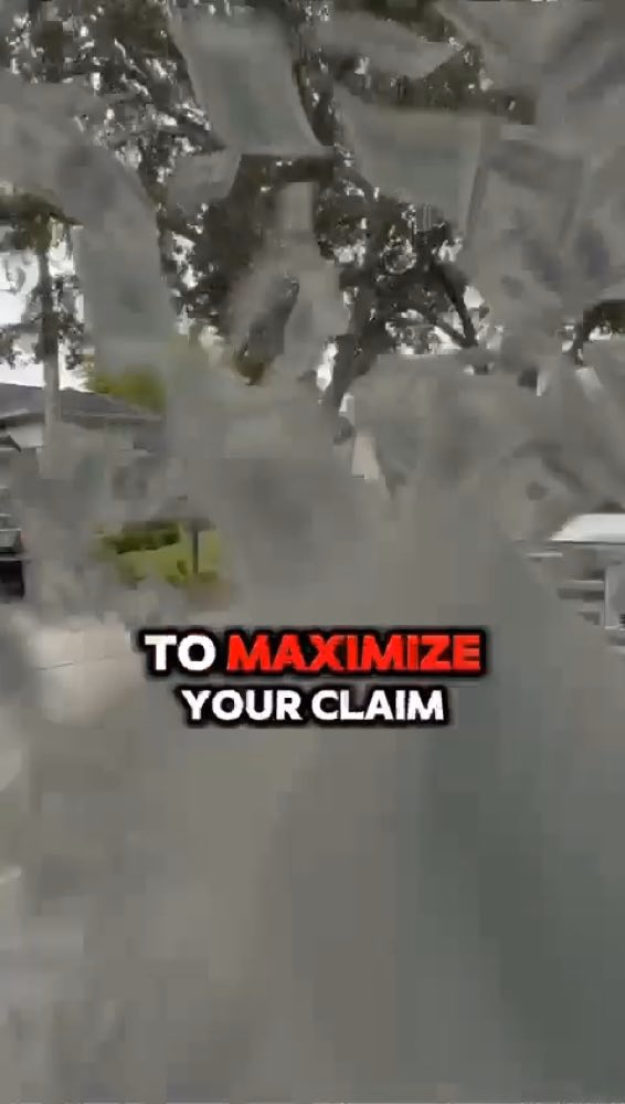 Claim-related lettering displayed over a reflective sheet