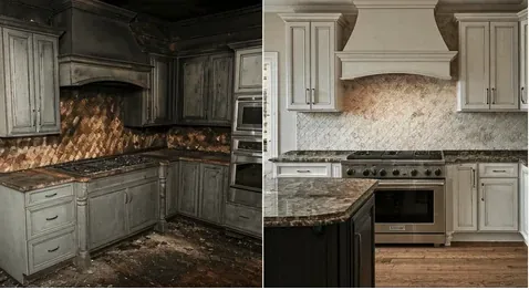 Fire Damage Restoration service visual