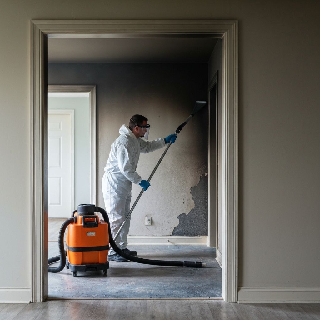 Smoke and Soot Cleanup service visual